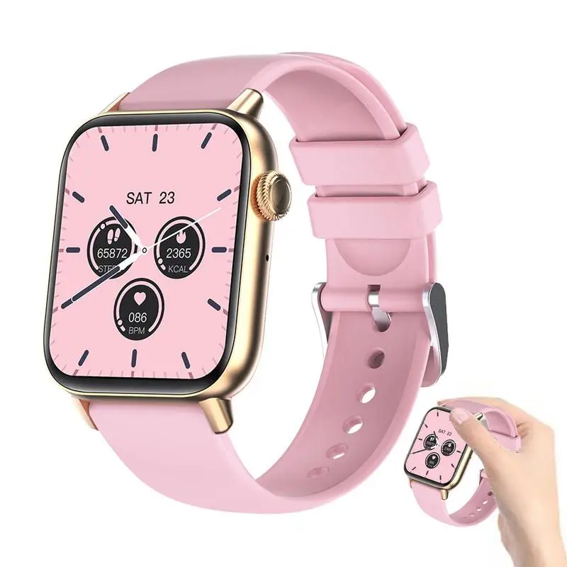 

Smart Watch Waterproof Touch Screen Watch Digital Watch With Heart Rate Monitor Wireless Talking Sleep Tracking Compass Color