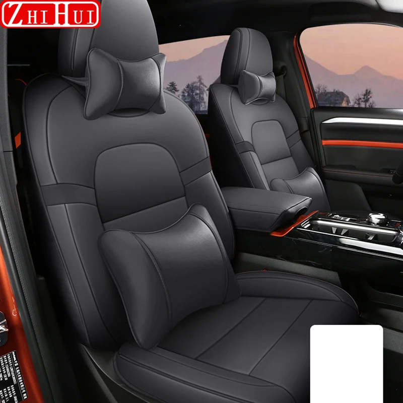 

For GWM Haval Dargo 2023 2021 2022 Car Styling PU Leather Seat Covers Seat Cushion Automobile Accessories