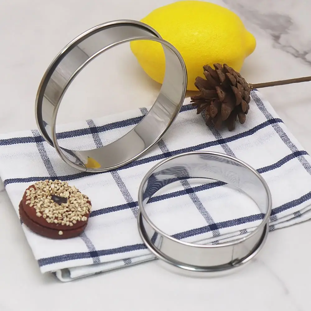 1 шт. кольца для кексов из нержавеющей стали изготовления пищевых продуктов