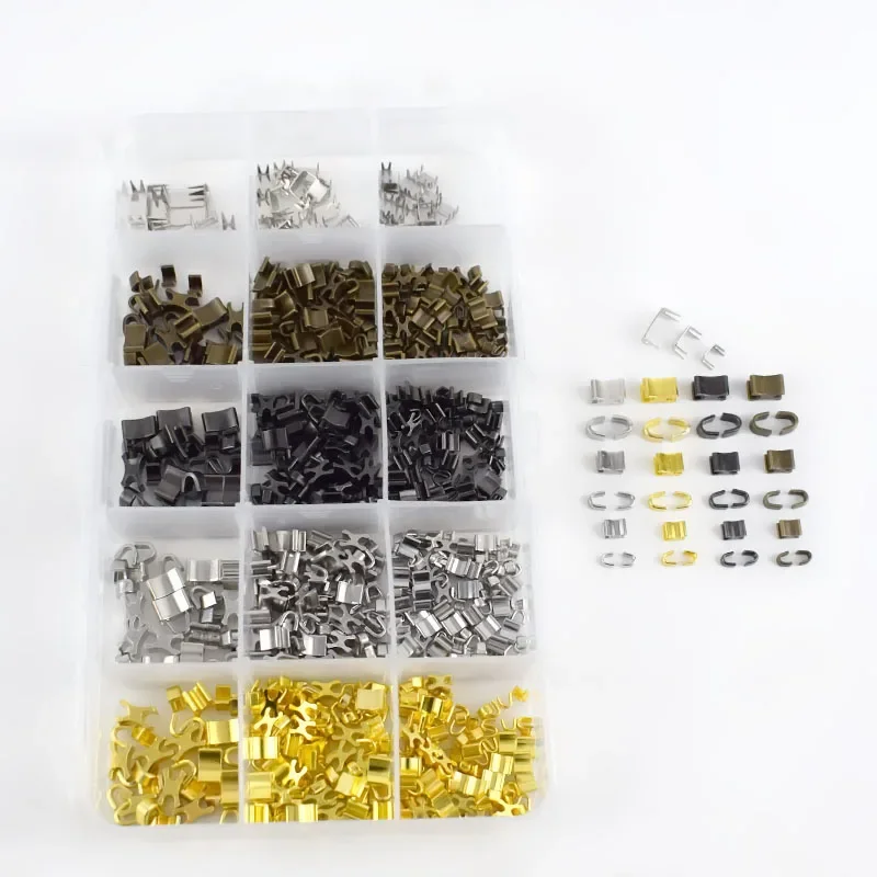 1 комплект нескользящей стопоры на молнии для 3 # 5 8 Металлические ремонтные