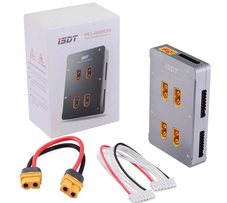 ISDT PC-4860S PC4860 1-8S Safe Parallel Board XT60 CNC Parallel Charging Board For Lipo Gaoneng Tattu Battery ISDT 4860 4860S
ISDT PC-4860S PC4860 1-8S Safe Parallel Board XT60 CNC Parallel Charging Board For Lipo Gaoneng Tattu Battery ISDT 4860 4860S