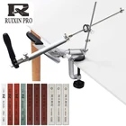 Профессиональная точилка для кухонных ножей RUIXIN, точильный камень, обновленная многофункциональная система заточки с фиксированным углом, точильные инструменты Apex Edge