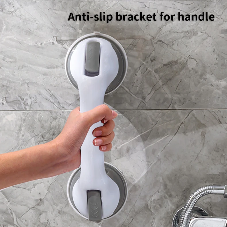 

Bathroom safety help handle anti-skid support Bathroom safety grab handle Vacuum suction cup Elderly handrail