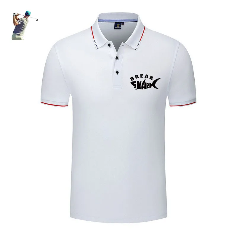 

New Fashion Brand Men's Golf Shirts Short-sleeved Polo Shirts Tops Men's Business Casual Wear