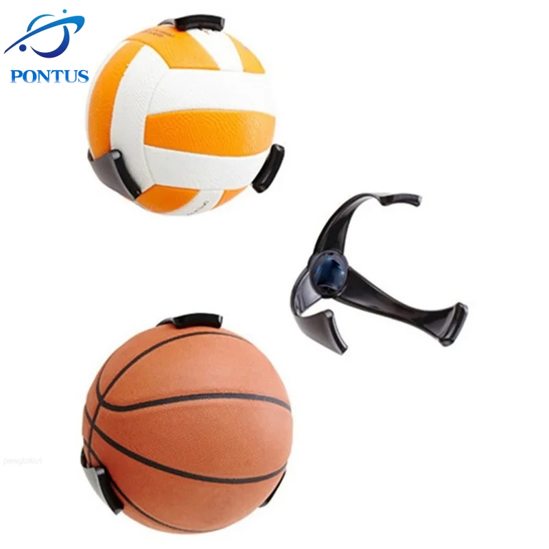 

Basketball Rack Ball Holder Rugby Receiver Ball Claw Placement Ornament Portable Wall Mounted Plastic Home Decoration Rack