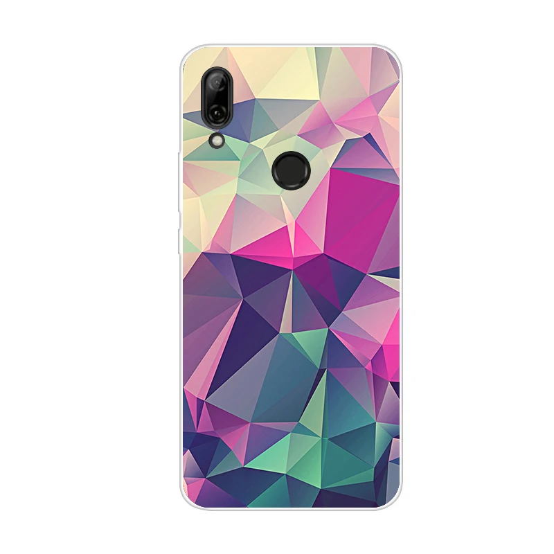 Чехол для Huawei P Smart Z силиконовый чехол Y9 Prime 2019 задняя крышка с рисунком Enjoy 10 Plus