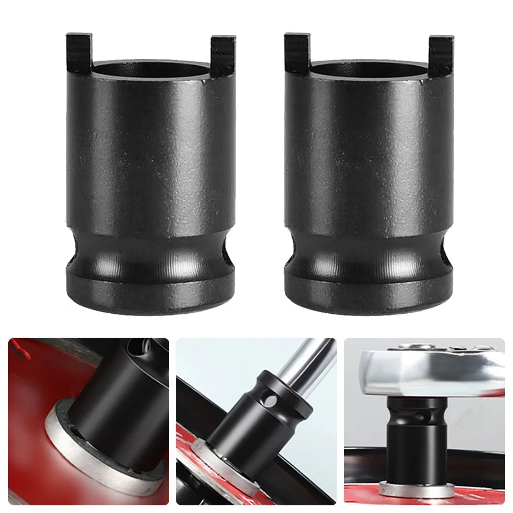 

2 Pcs Socket Wrench Pressure Plate Removal Tool Thread Release Adapter Socket For Angle Grinder Impact Wrench Accessories