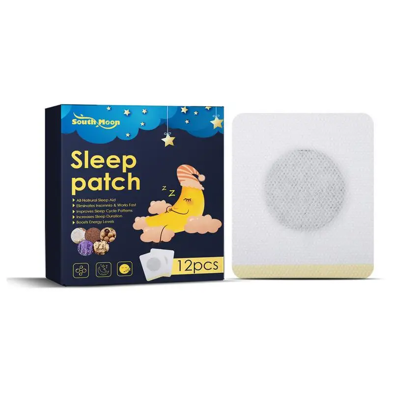 

Sleep Aid Patches 12pcs Herbal Sleep Aids For Adults Improve Quality Sleep And Eliminate Tiredness For Men & Women Sleeping