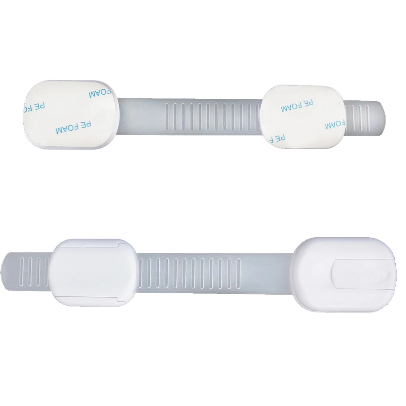 

Child Safety Strap Locks Bendable Child Safety Strap Locks Pack Of 6 Strap Style Adhesive Fridge Drawer Cabinet Cupboard Toilet