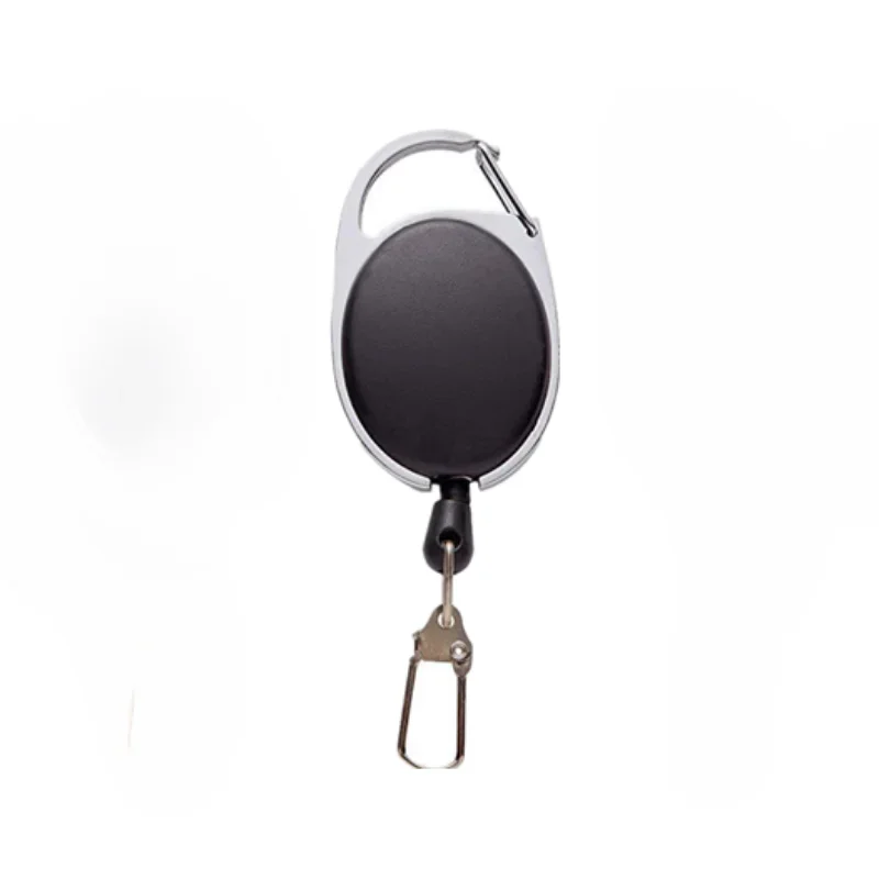 

Брелок-ретрактор черный