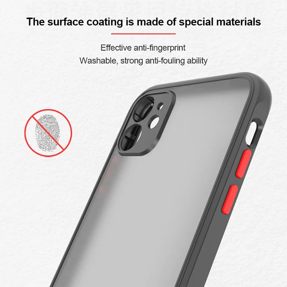 ASTUBIA Shockproof Silicone Phone Case for iPhone 13 Pro Max Transparent Case for iPhone 11 12 Pro Mini XS XR X 7 8 Plus Cover