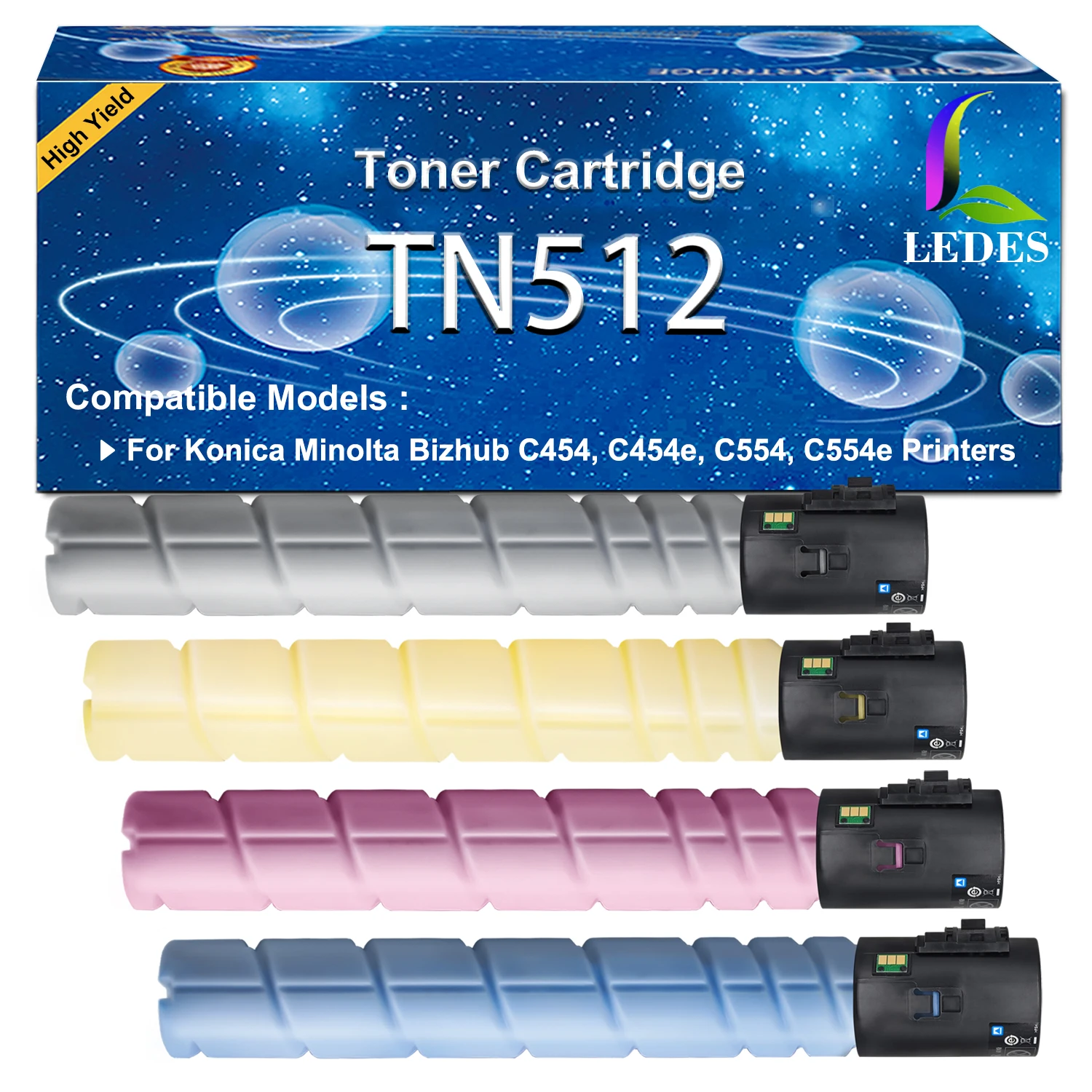 

TN512 TN-512 Compatible Toner Cartridge for Konica Minolta Bizhub C554 C554e C454 C454e Copier Toner Cartridge
