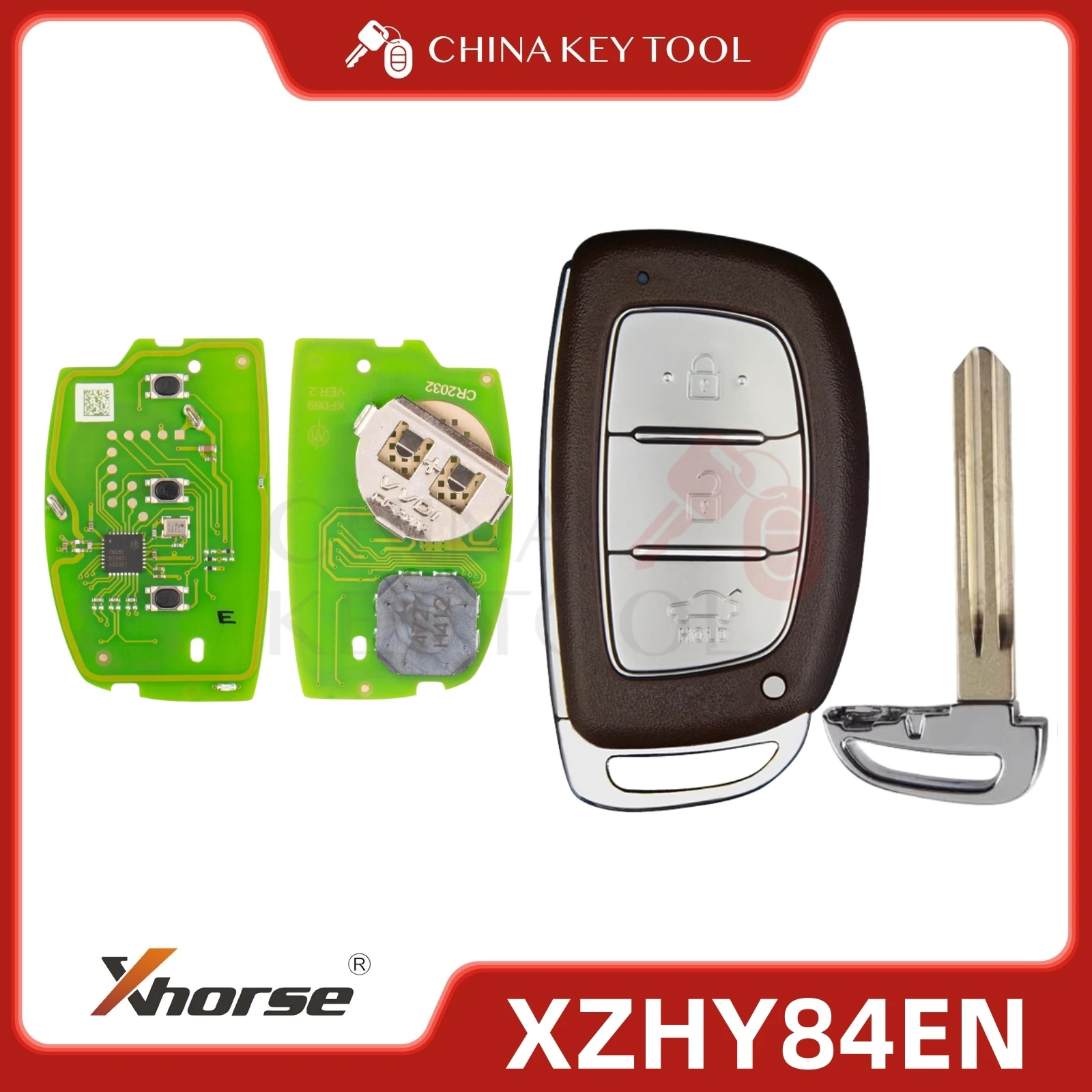 

Специальная печатная плата Xhorse для смарт-ключа с корпусом XZKA81EN XZKA83EN XZHY84EN с логотипом, глобальная версия