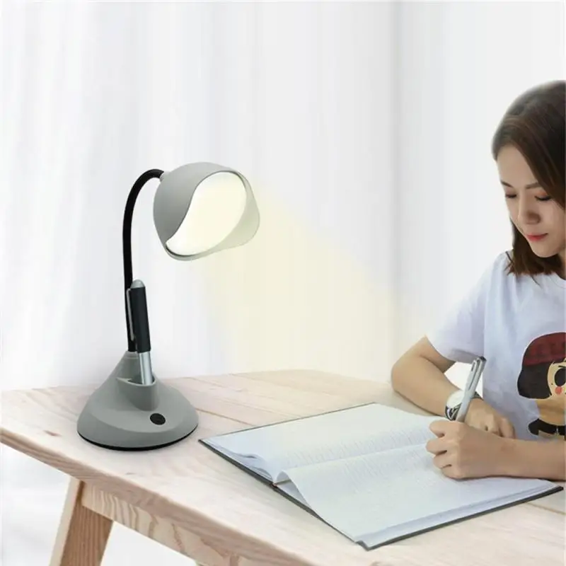 

Настольная лампа для чтения, рандомная лампа для обучения, для студенческого общежития, спальни, прикроватная лампа для чтения, USB перезаряжаемая, защита глаз, ночник
