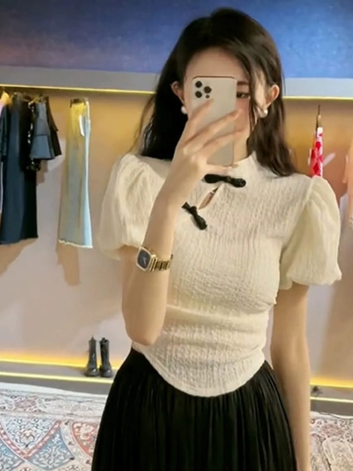 Лето китайский шикарный красивый топ Sle Модная молодежная система соли