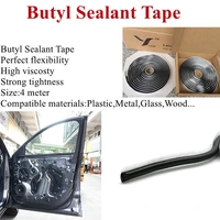 1pcs butyl rubber glue soft strip headlight sealant seal snake gum taillight shield glue tapes car door seal accessories