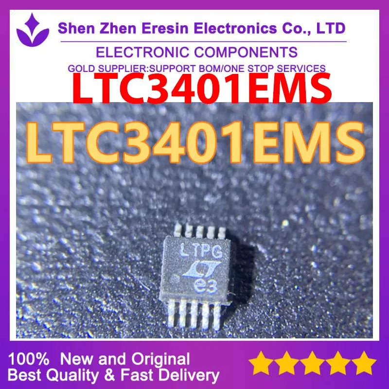 

Free shipping 5PCS/LOT LTC3401EMS MSOP10 New and original