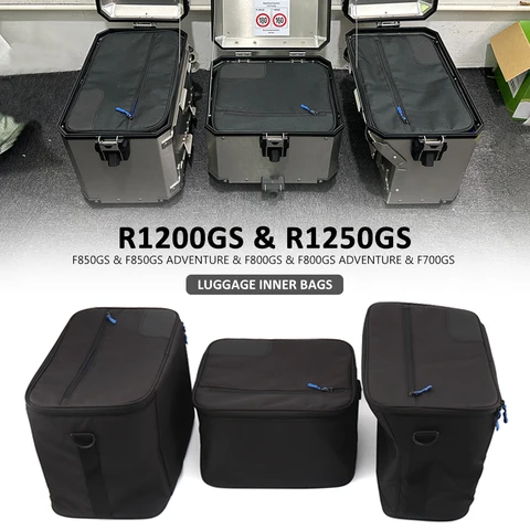 Мотоциклетные черные Внутренние Сумки для BMW R1200GS LC ADV R1250GS Adventure F750GS F850GS F800GS, аксессуары для багажа, сумки для инструментов