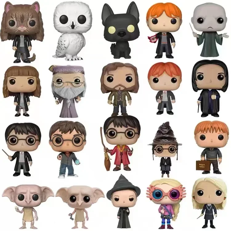 НОВЫЙ FUNKO POP Voldemort Snape Luna Dobby Hermione Ron Malfoy Potter Rubeus Виниловая экшн-кукла серии Модель
