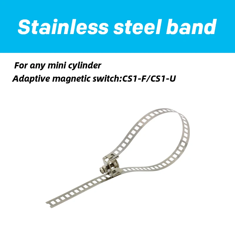 

10 шт./лот, фиксированный цилиндр, монтажный магнитный переключатель, монтажная лента из нержавеющей стали, аксессуары, универсальный тип BM2-020 F-MQS16