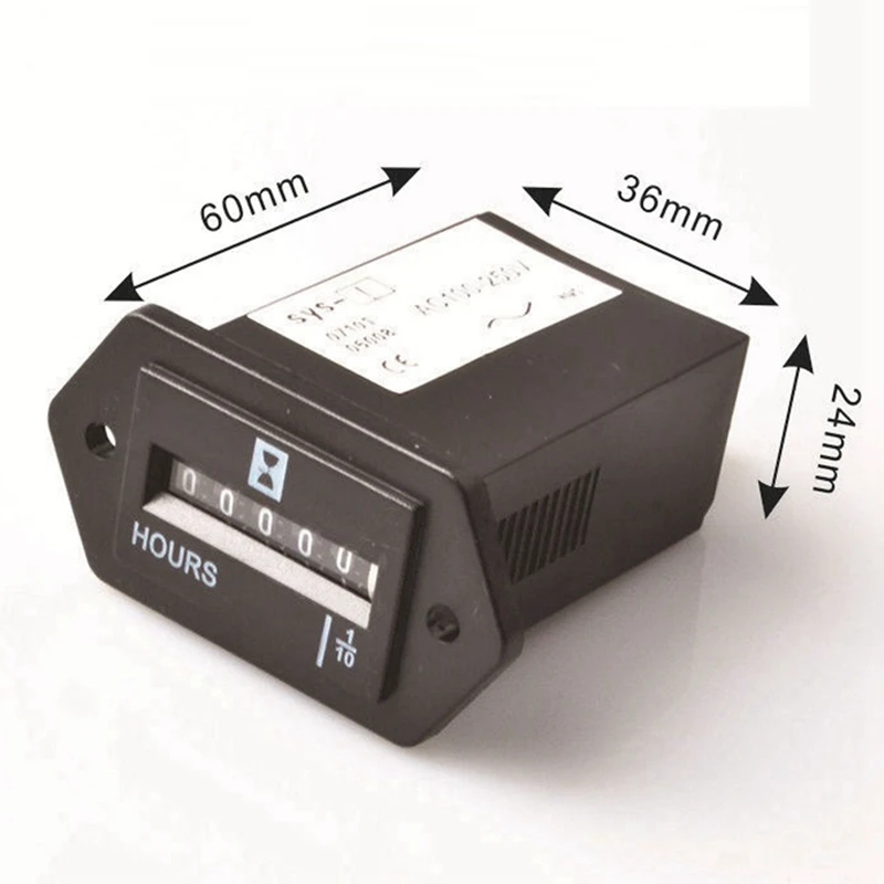 Генератор переменного тока 100-250 В герметичный счетчик часов для генераторов