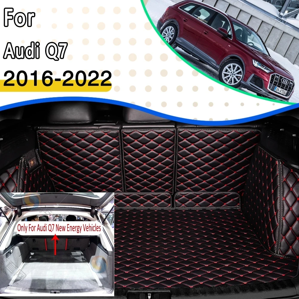 

New energy vehicles Trunk Mats Car Mat For Audi Q7 2016 2017 2018 2019 2020 2021 2022 Dedicated Car Trunk Mats Car Accessories