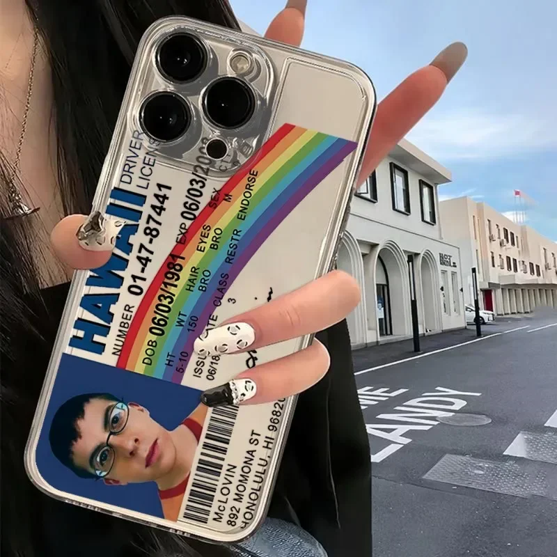 Фото Прозрачный мягкий чехол Mclovin Movie Superbad для iPhone 17, 16, 15, 14, 13, 12, 11 Pro Max, Mini, 16E, 7 Plus №2