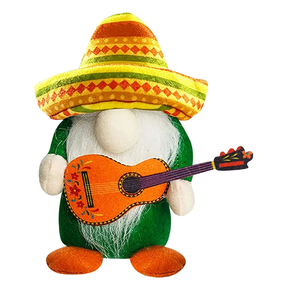 

Gnome Mexican Fiesta Plush Cinco De Mayo Tomte Decor Summer Gnomes Hawaiiantaco Tuesday Decorations Elf Couple Dwarf Gift Nisse
