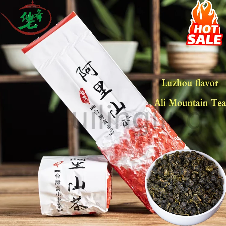 

Новый чай Luzhou Flavor Taiwan Alishan Mountain Oolong, чай, настоящий холодный чай, хороший чай 150 г, 300 г, без чайного набора
