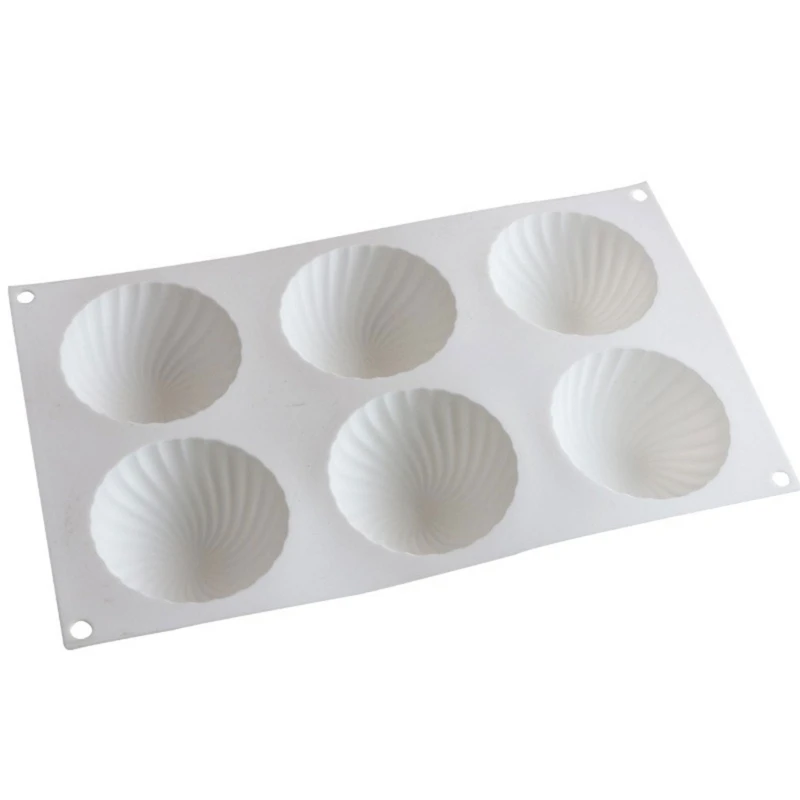 

6-Spiral Shape Soap Molds Chocolate Candy Molds Cake Chocolate Soap