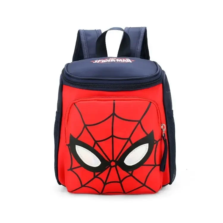 Детский Школьный рюкзак с героями мультфильмов мстители Человек-паук