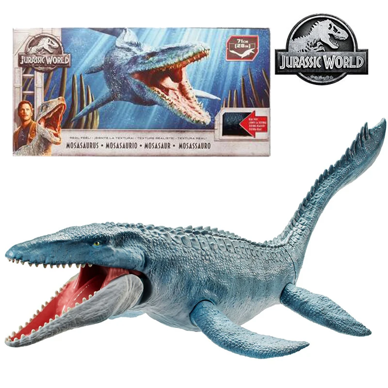 

Jurassic World Model Toys FNG24 Mosasaurus With Real Feel Limited Edition Large Dinosaur Action Figure Model Toy Kids Gift FNG24