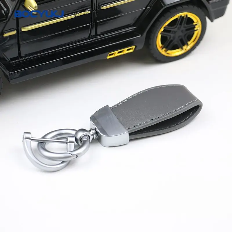 Кожаный Автомобильный протектор для ключей Mercedes-Benz Maybach A B C E G V W S Class GLS W222 AMG