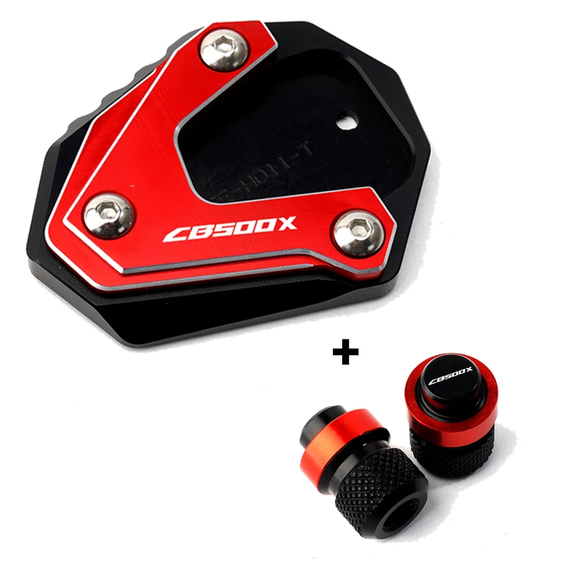 Фото Аксессуары для мотоциклов Honda CB500X CB 500 X CB 500X 2013-2022 2021, подставка с откидной ножкой, боковая подставка, увеличивающая прокладка и колпачки клап... №3
