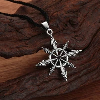 chaotic star pendant chaos star magic pendant kabbalah wheel necklace chaosphere symbol of sigil