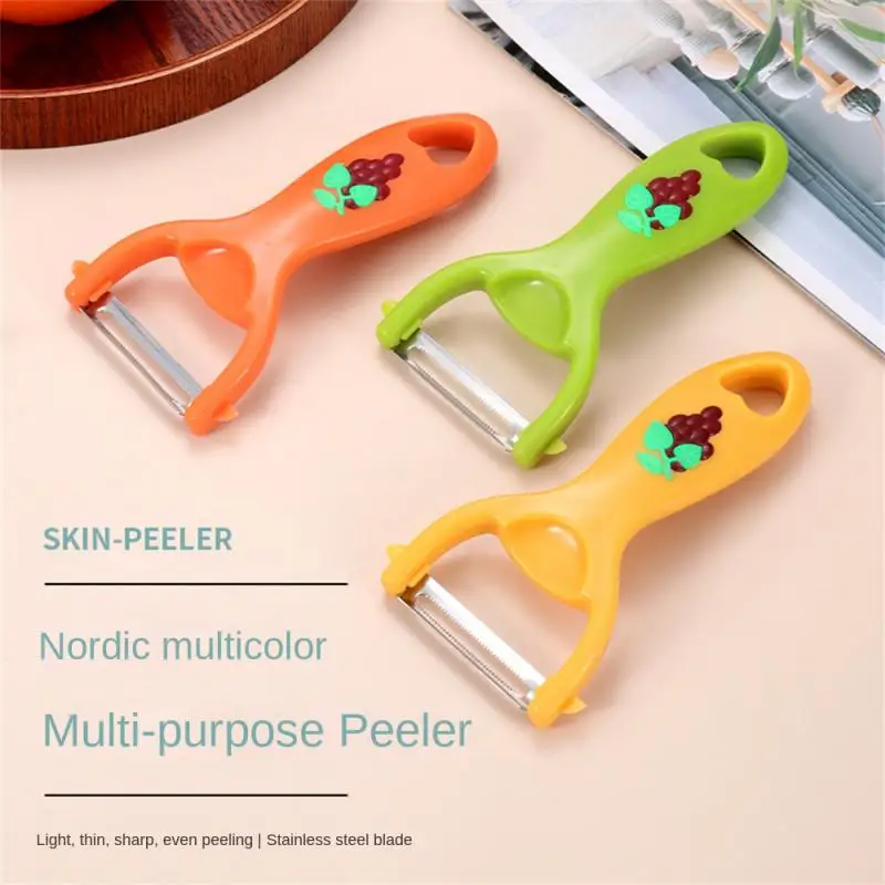 

Double-head Peeler Kitchen Utensils Potato Home Peeler Stainless Steel Peeled Fruit Kitchen Accessories Carrots Kitchen Slicer