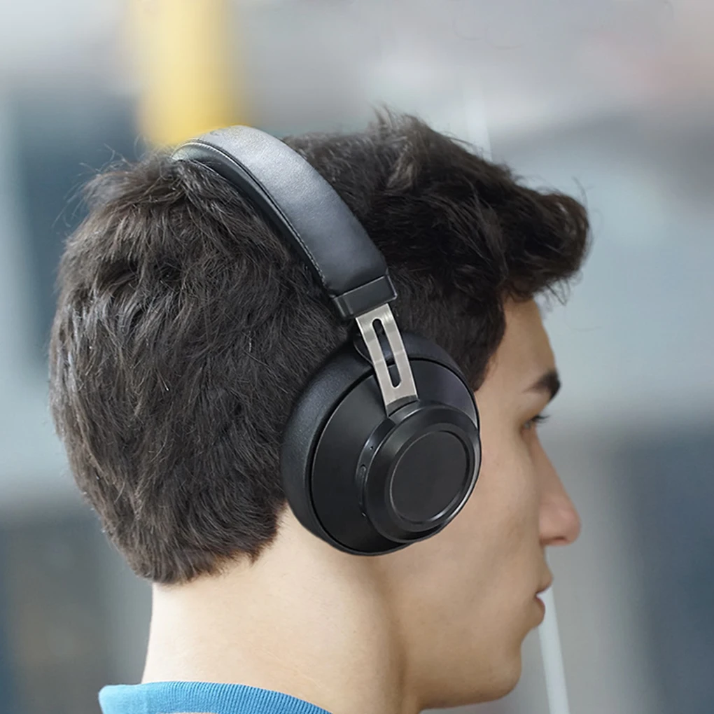 

ABS Bluetooth-compatible Headphone Surround Stereo Rechargeable Headset