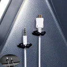 8 шт., автомобильные зажимы для кабелей и наушников