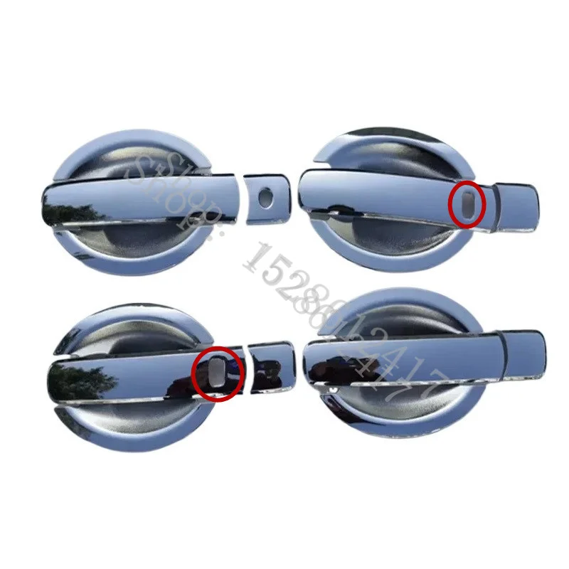 

Автомобильные аксессуары 2008 2009 ~ 2013 для Nissan X-Trail X trail T31, хромированная дверная ручка, чаша, дверная ручка, защитное покрытие, накладка