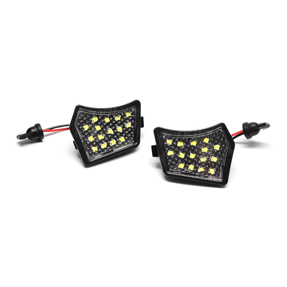 Светодиодный светильник под боковым зеркалом для Volvo V40 V50 C30 C70 S40 S60 S80 V70 XC70 XC90 Jaguar XJ