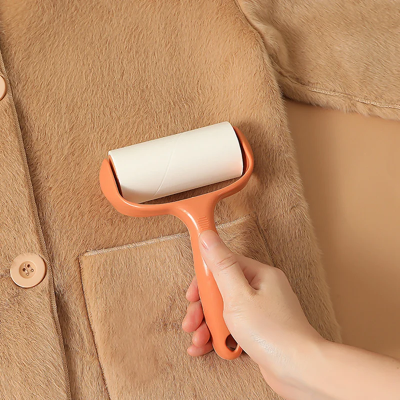 

Домашний незаменимый инструмент, моющийся выдвижной ролик для удаления шерсти из мебели, самоочищающийся липкий ролик для шерсти собак, ко...