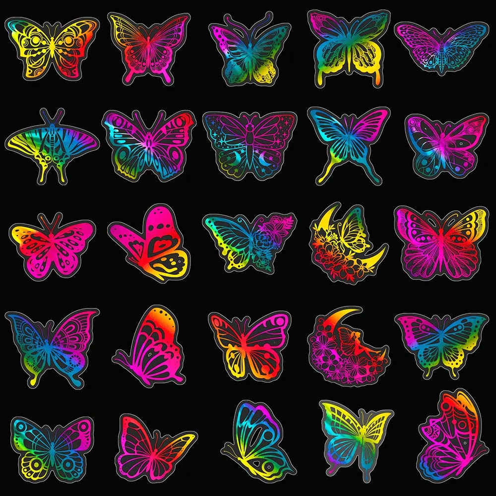 Рисунок 3 - 10/50/100Pcs красочный лазер бабочки