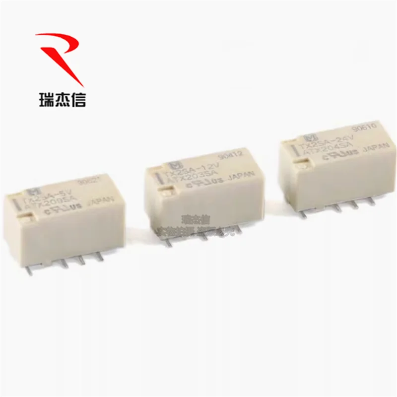 Сигнальное реле TX2SA-5V 12V 24V два открытых закрытых 2А 8-контактное