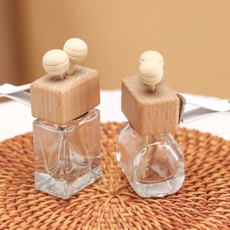 1 шт. 8/10/15 мл алмазная форма автомобильная парфюмерная стеклянная бутылка для