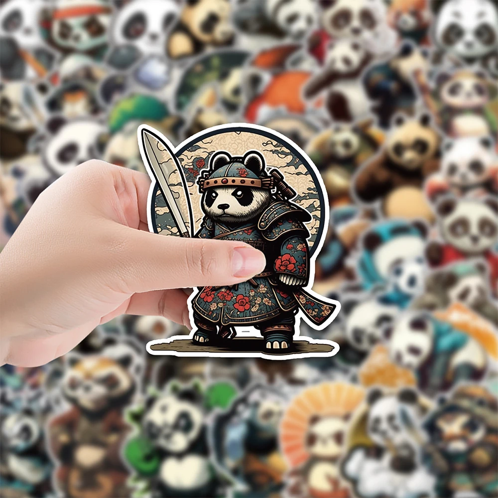 10/30/50 шт. классные граффити Конг-фу панда искусственная кожа скрапбукинг ноутбук