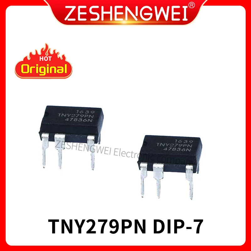 

10PCS TNY279PN DIP7 TNY279P DIP TNY279 DIP-7 279PN New and Original IC