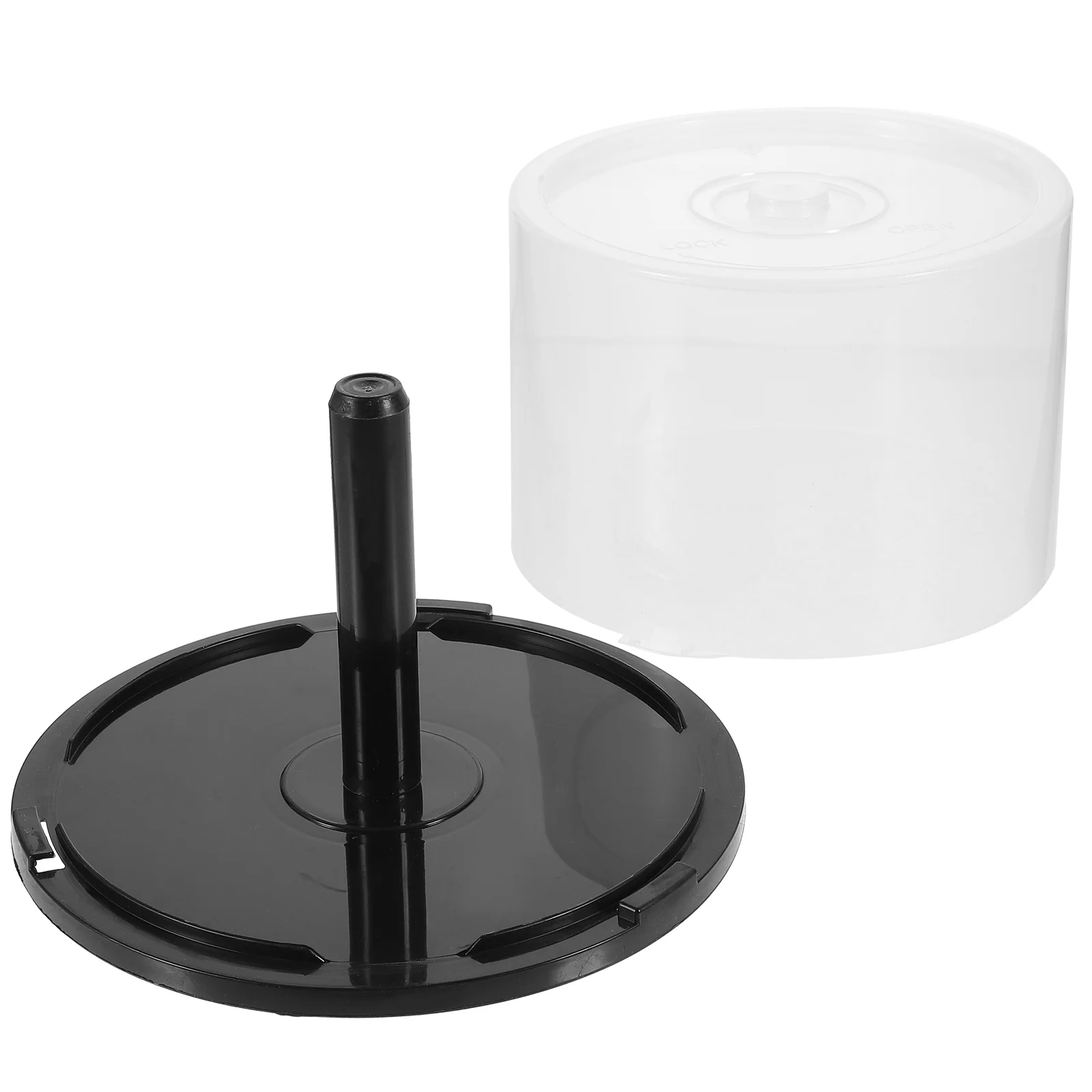 2 шт. контейнер для хранения компакт-дисков пустое ведро коробка торта кронштейн