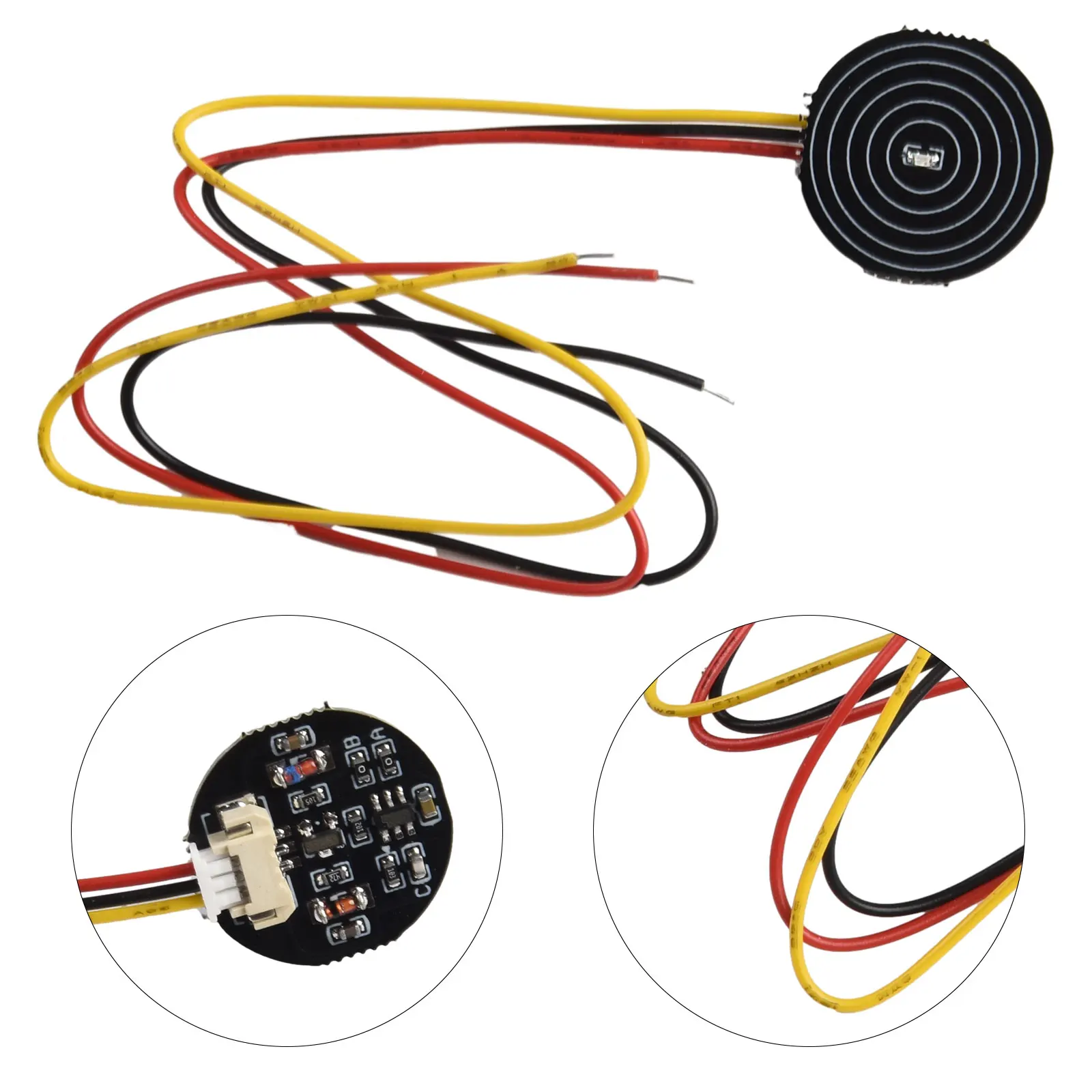 Сенсорный переключатель бистабильный Ouch 3A 8 мм черный стабильная