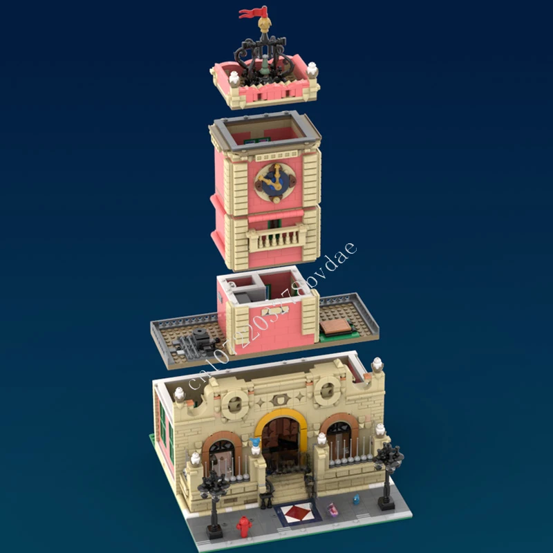 2420 шт. Детский конструктор Старый город