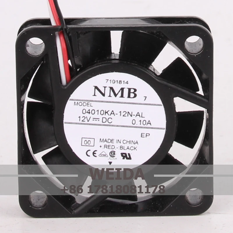 Чехол вентилятор для Φ 04010KA-12N-AL 12V 0.10A 4010 4CM, вентилятор охлаждения стоп-сигнализации